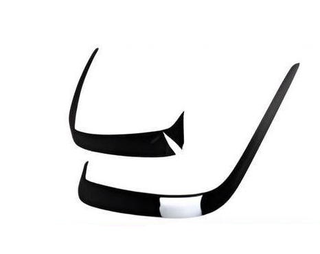 Накладки задние элерон DPT для Mercedes A-сlass W176 2012-2018 гг. ABS-пластик Черный глянец (131050)