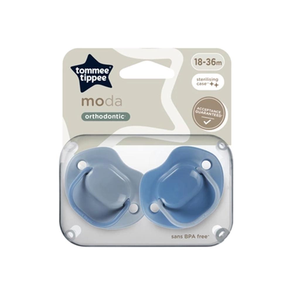Пустушка Tommee Tippee MODA Orthodontic 18-36 міс. 2 шт. (TT0502)