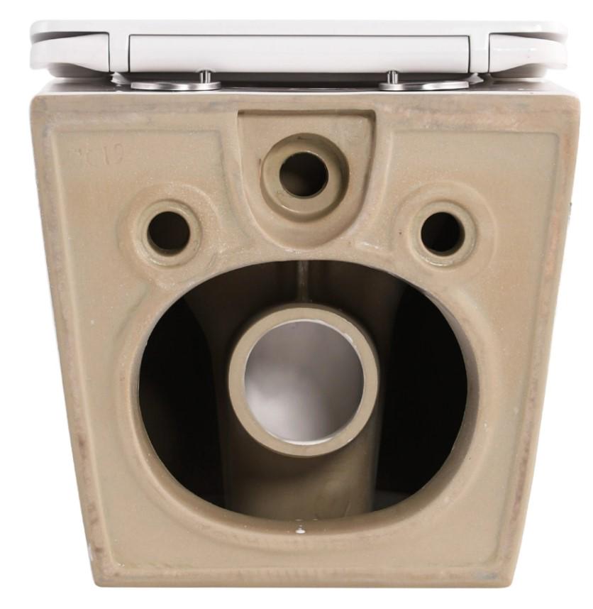 Унитаз подвесной Qtap Robin Ultra Quiet с сиденьем Slim Duroplast/Soft-close/Quick relase (QT13332381АSMR) - фото 6