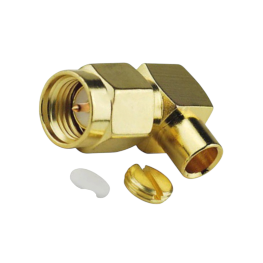 Штекер професійний кутовий Leno RF SMA-RA для RG402 з ультранизькими втратами 1 шт. Золотий (000049094_1) - фото 8 Штекер професійний кутовий Leno RF SMA-RA для RG402 з ультранизькими втратами 1 шт. Золотий (000049094_1) - фото 8