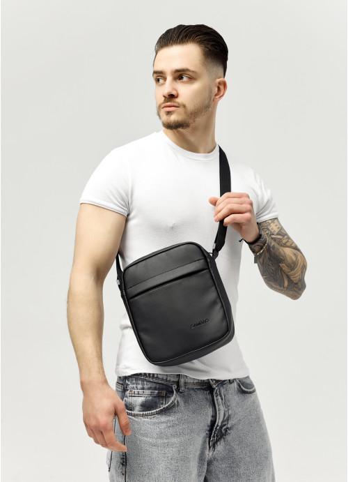 Мужская сумка-мессенджер Sambag через плечо из экокожи Черный (906023719) - фото 2 Мужская сумка-мессенджер Sambag через плечо из экокожи Черный (906023719) - фото 2