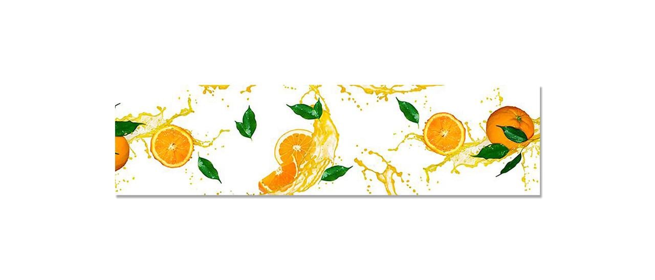 Наклейка виниловая на кухню Zatarga Апельсиновый сок 650х2500 мм (1283915384) Наклейка виниловая на кухню Zatarga Апельсиновый сок 650х2500 мм (1283915384)