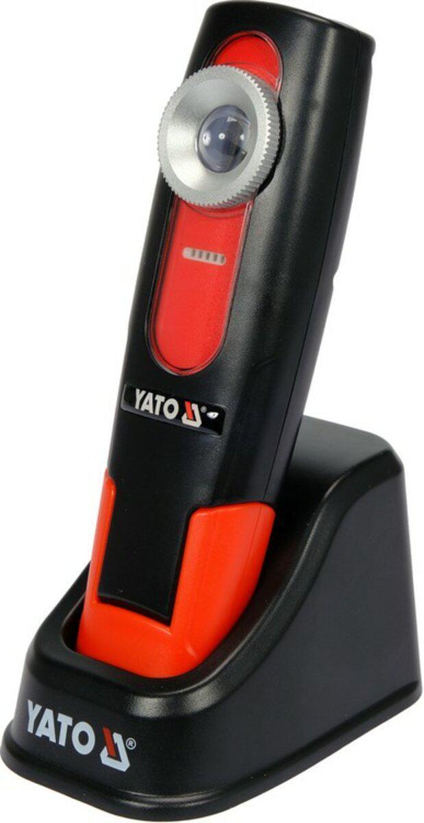 Фонарь ультрафиол. переносной диодный YATO; живл. от Li-Ion аккумул. 3,7V 2600 mAH, 5 Вт, 390-405 нм
