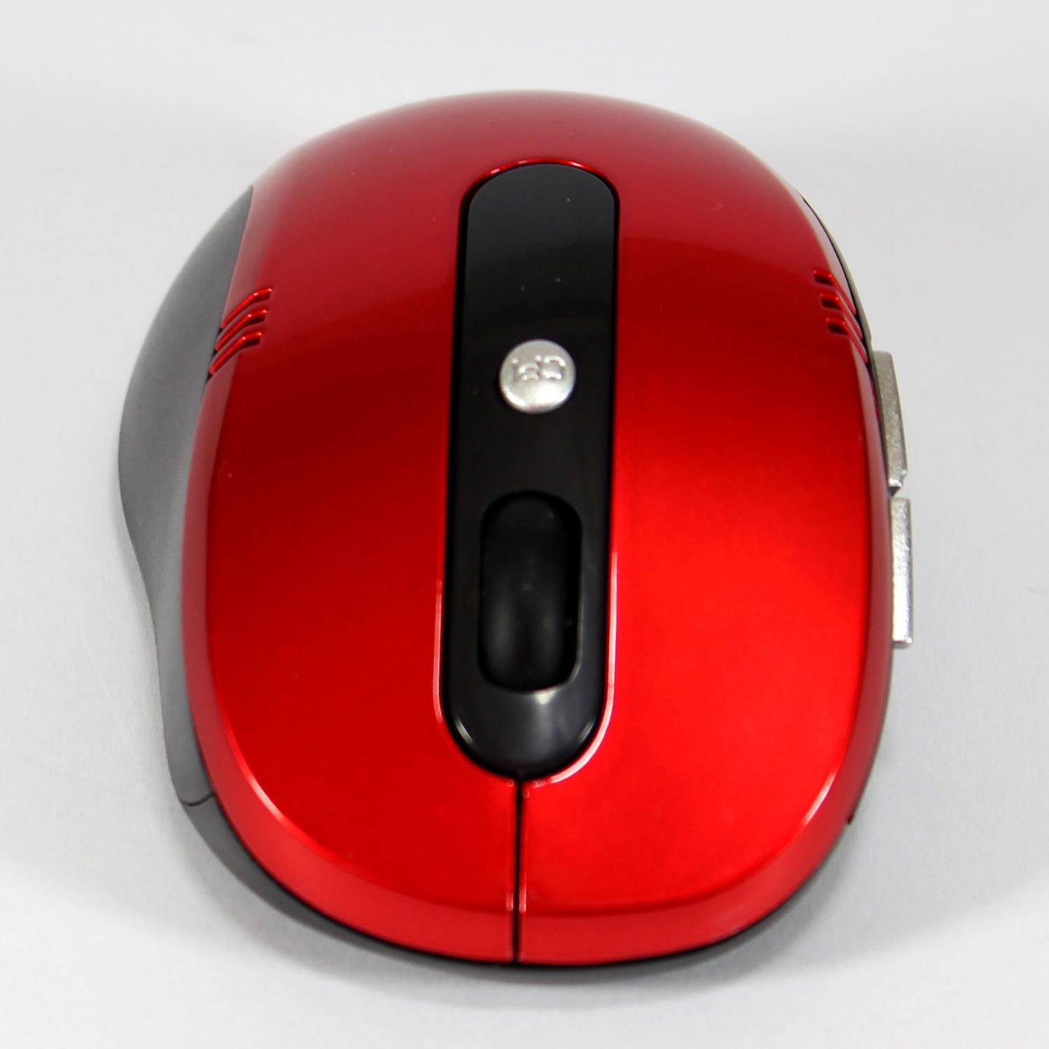 Компьютерная мышка Mouse Wireless DPI-108 2.4G Красная (2a49dbd3) - фото 2