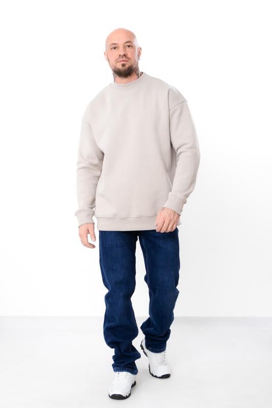 Джинси чоловічі зимові Носи Своє на флісі класичного крою плюс сайз р. 32 Синій (17223)