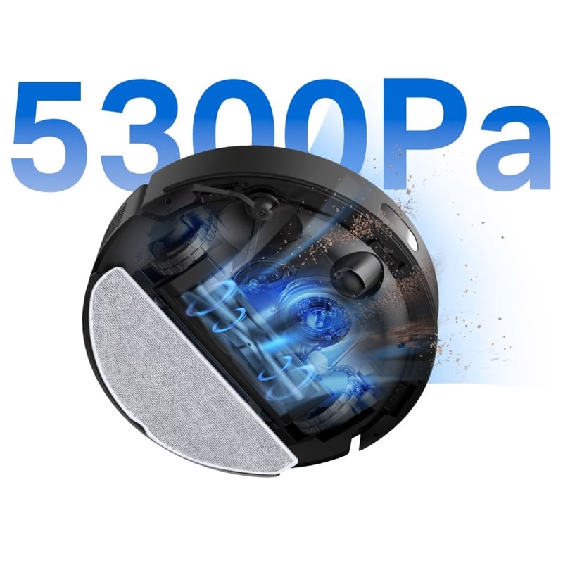 Робот-пилосос TP-Link Tapo RV30 Max 2600 мАг Black (28690313) - фото 6 Робот-пилосос TP-Link Tapo RV30 Max 2600 мАг Black (28690313) - фото 6