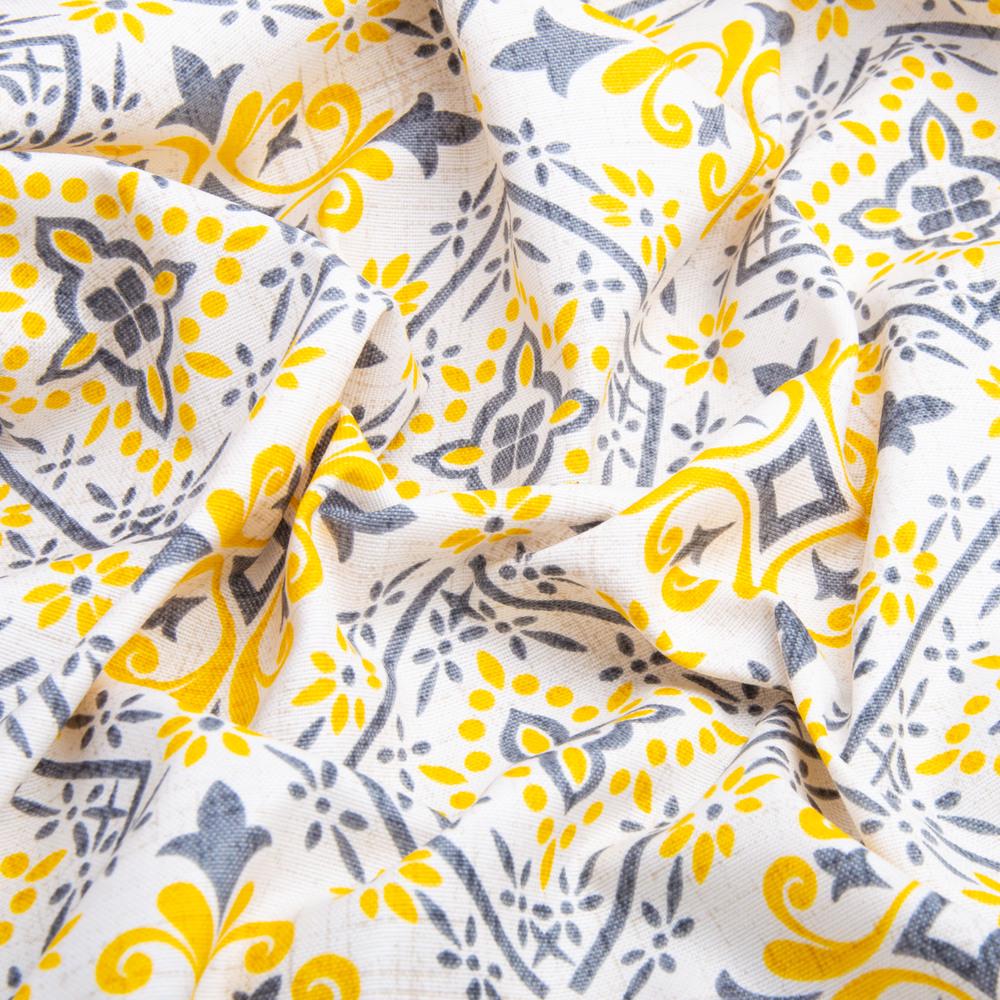 Тканина декоративна Прем’єр Версаль V-004 з водовідштовхувальним просоченням Жовтий (24774) - фото 4 Тканина декоративна Прем’єр Версаль V-004 з водовідштовхувальним просоченням Жовтий (24774) - фото 4