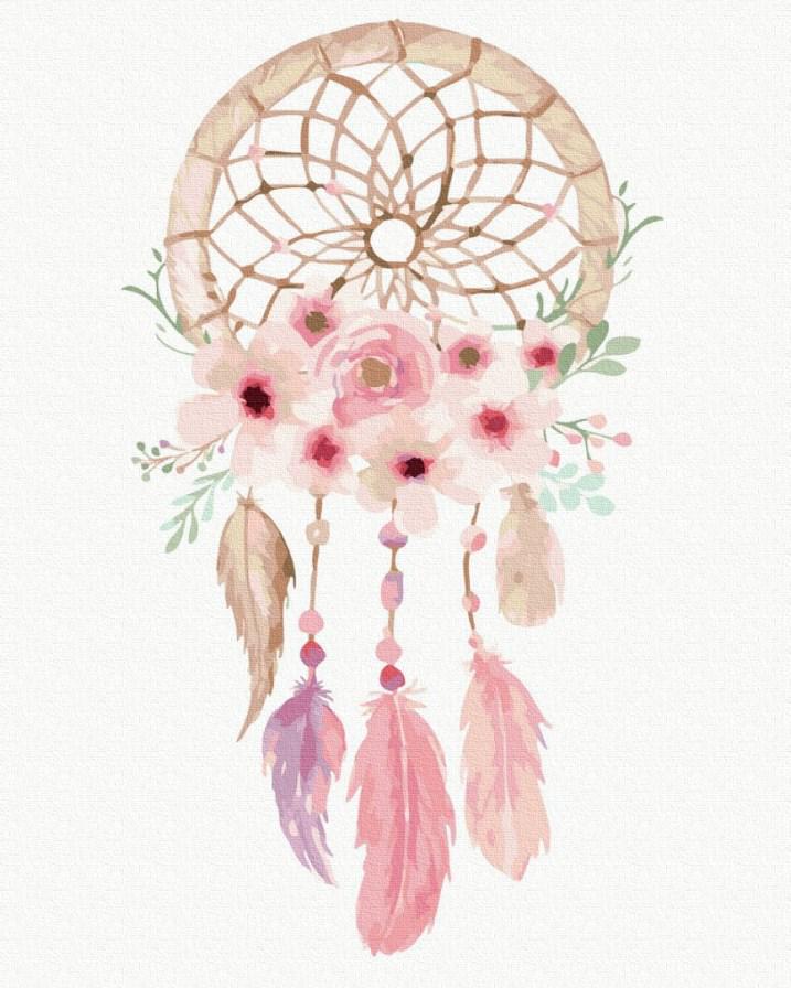 Картина по номерам Brushme Ловец сказочных снов 40x50 см (BRM35303)