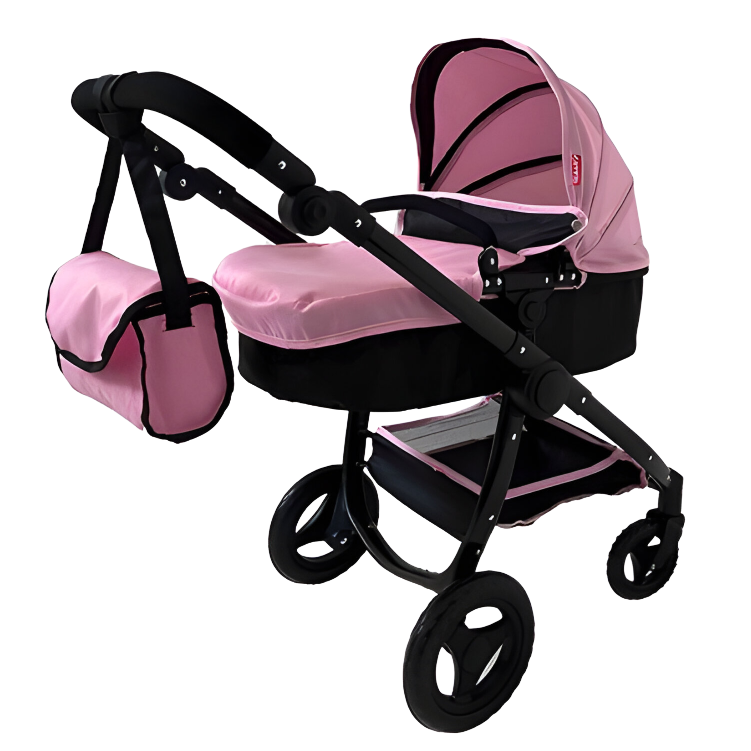 Коляска для куклы Carrello Ultra 2в1 Pink (9696)