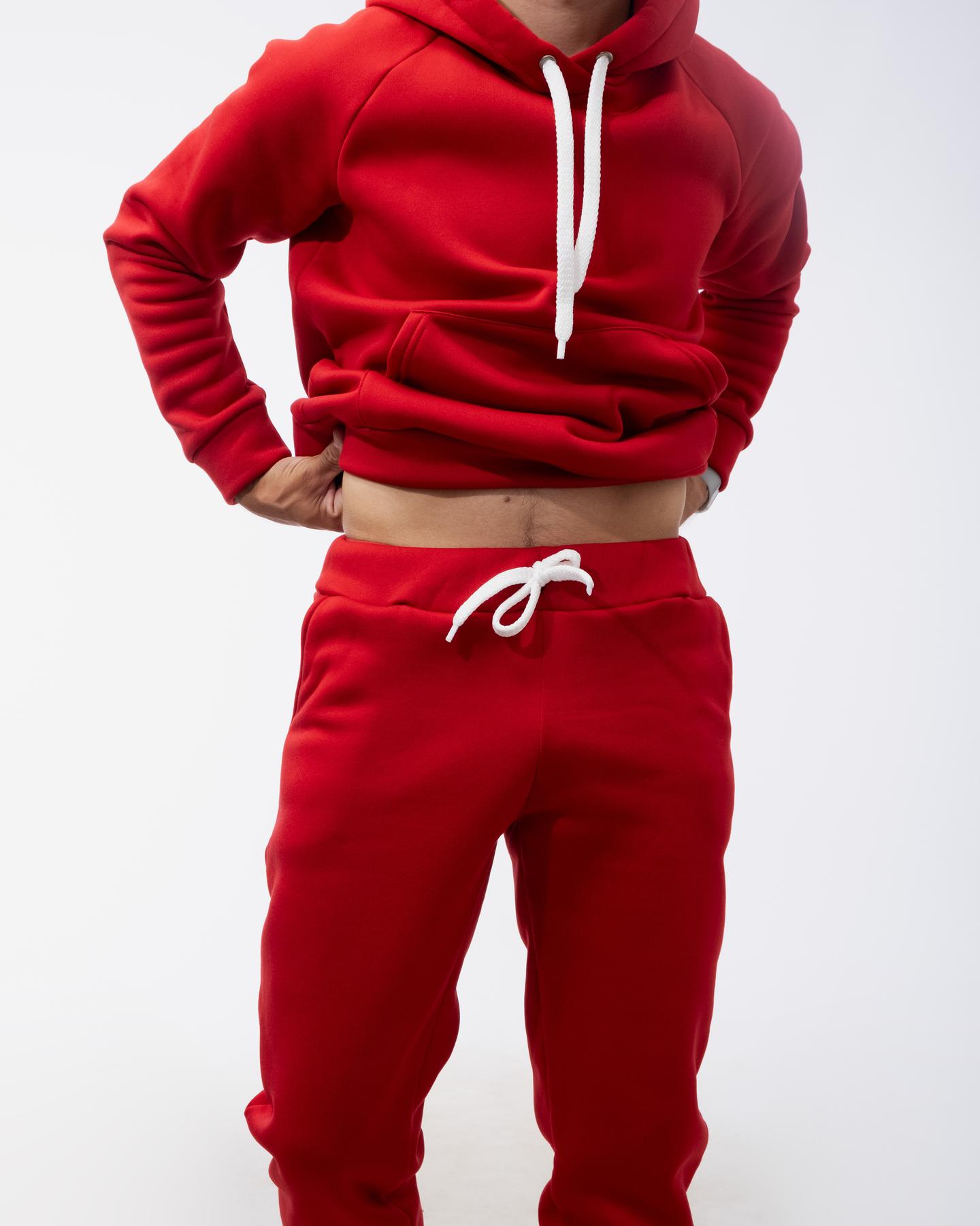 ᐉ Спортивный костюм мужской DNK Mafia Alex Red р. 50 XL Красный ...