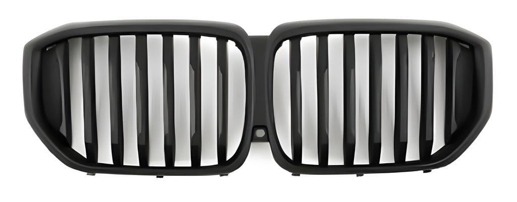 Ноздры 1 Bar 2023+ GBT для BMW X5 G05 2019- гг. пластик Черный матовый (146673)