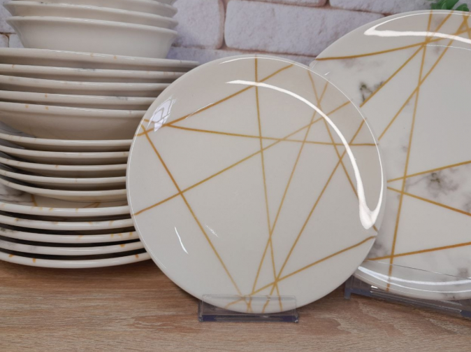 Сервиз столовый OMS TULU фарфор 6 персон 24 шт. (KL24-Wonder) - фото 4 Сервиз столовый OMS TULU фарфор 6 персон 24 шт. (KL24-Wonder) - фото 4