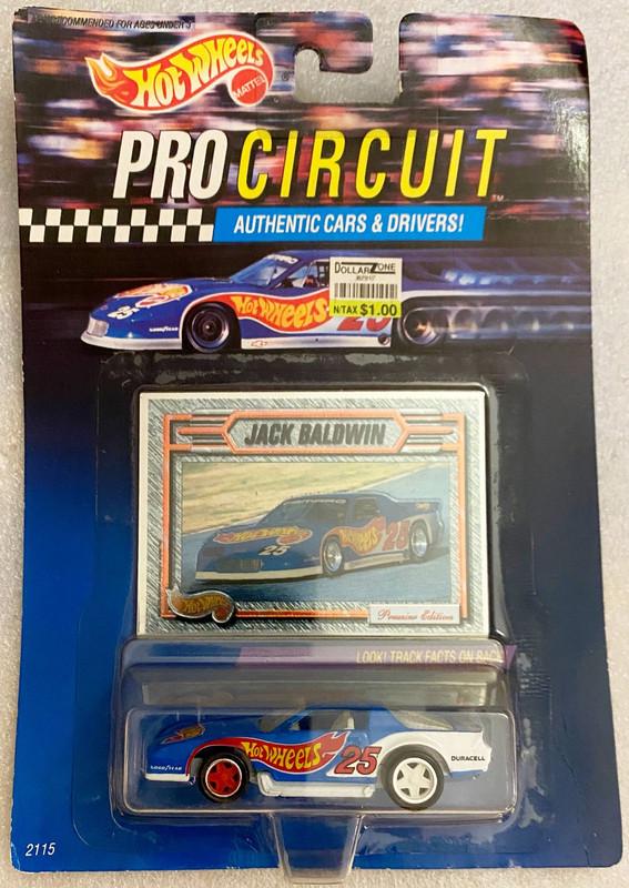 Игрушечная машинка Hot Wheels Z-28 Chevy Camaro Jack Baldwin №25 Hot Wheels 1992 Pro Circuit NASCAR (2115)