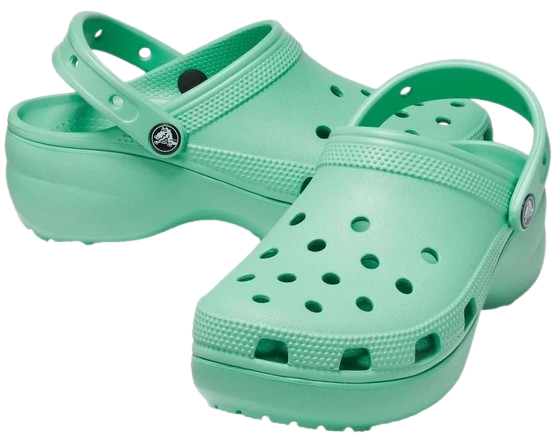 Крокси жіночі Crocs Classic Platform р. 42-43 М'ятні (26614)