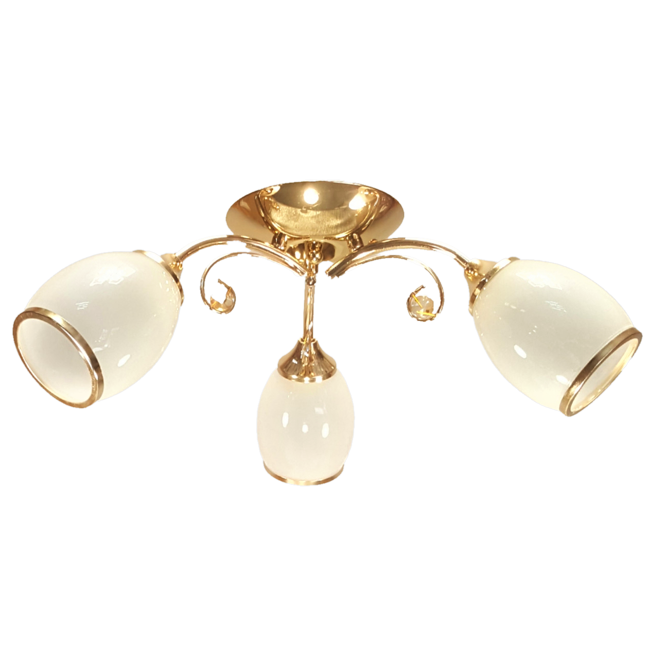 Люстра потолочная Sirius Золотой (190928/3fg)