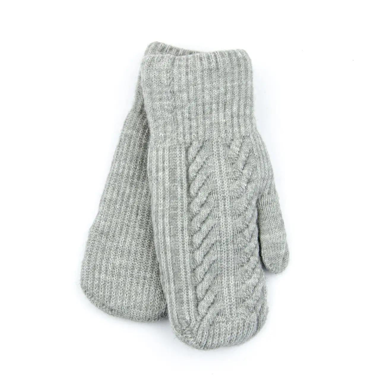 Перчатки женские зимние шерстяные с махровой подкладкой S (23-5-70)