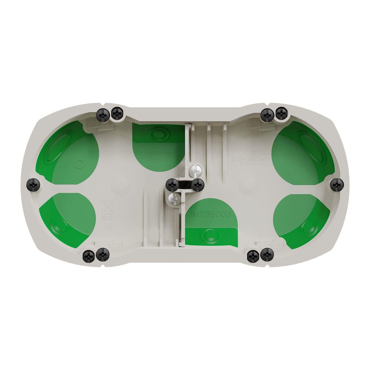 Подрозетник двухместный Schneider Electric Multifix Air (imt35000) - фото 3 Подрозетник двухместный Schneider Electric Multifix Air (imt35000) - фото 3