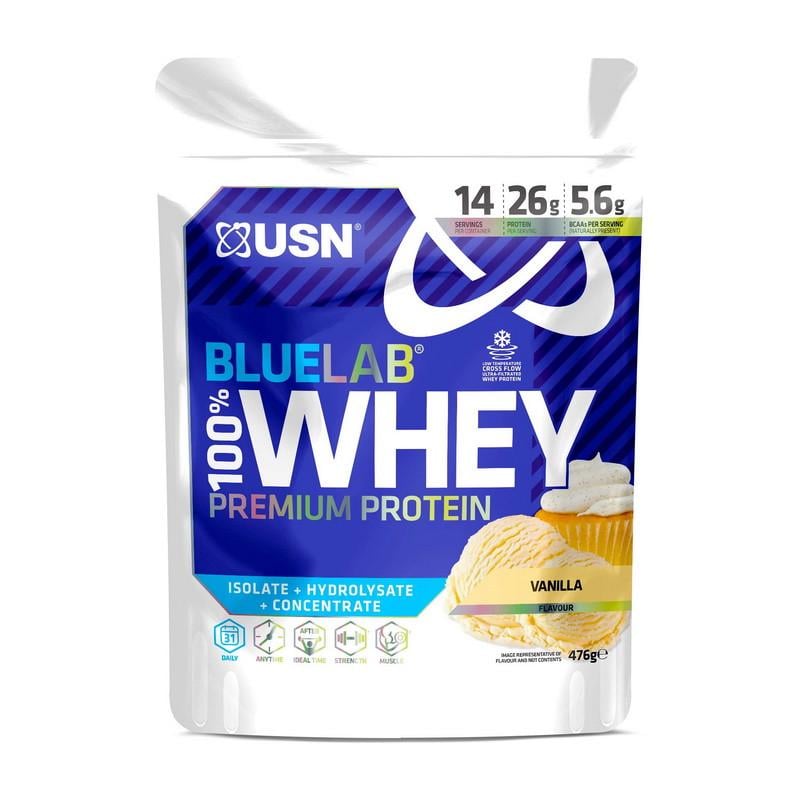 Протеин комплексный USN Blue Lab 100% Whey Premium Protein карамель шоколад 476 г (21991-01)