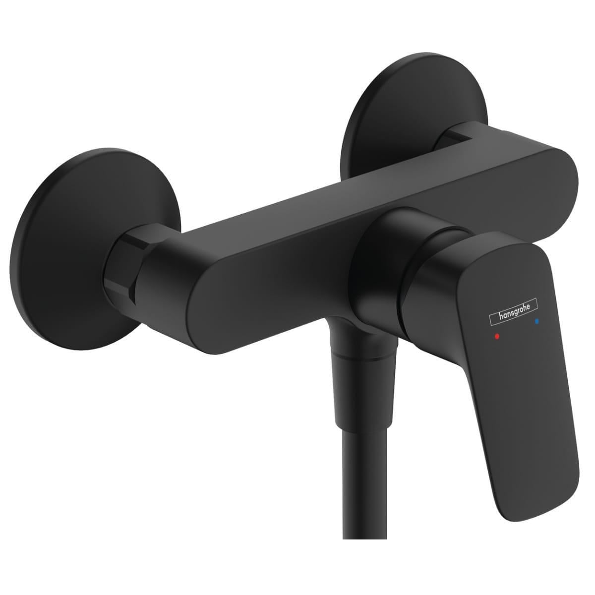 Смеситель для душа Hansgrohe Logis однорычажный Черный матовый (37462675) Смеситель для душа Hansgrohe Logis однорычажный Черный матовый (37462675)