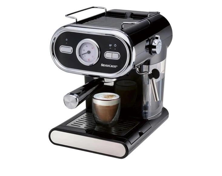 Кофеварка эспрессо Silver Crest SEM 1100 E1 идеальный ежедневный кофе дома (2889684160)