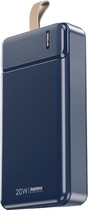 Повербанк портативна доп батарея Remax RPP-289 Pure 30000 mAh 20w Синій (2275976223)