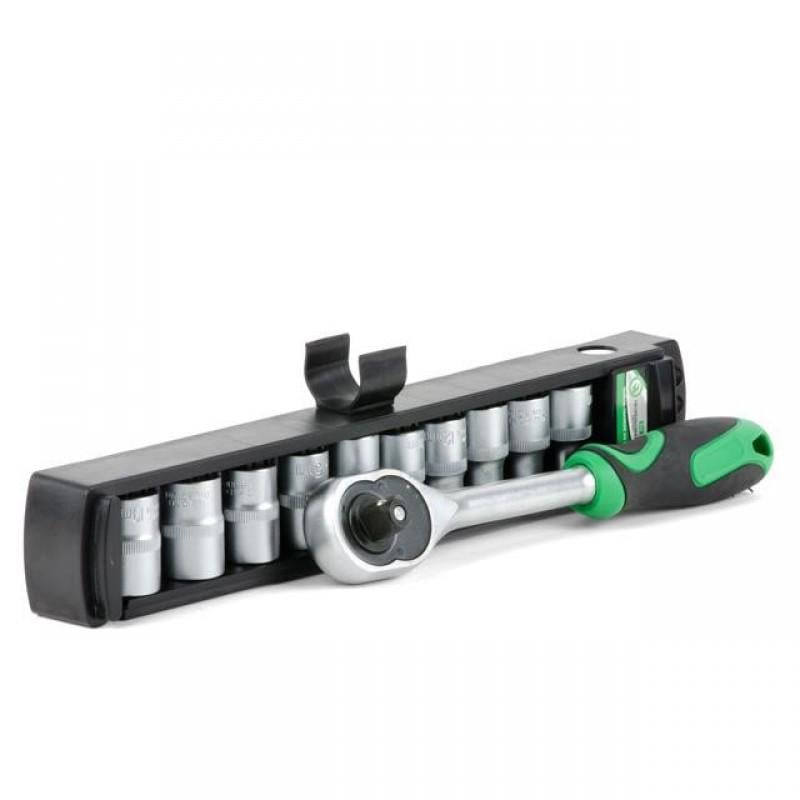 Набор головок с трещоткой Intertool ET-6008 10 шт. 1/4" (50070)