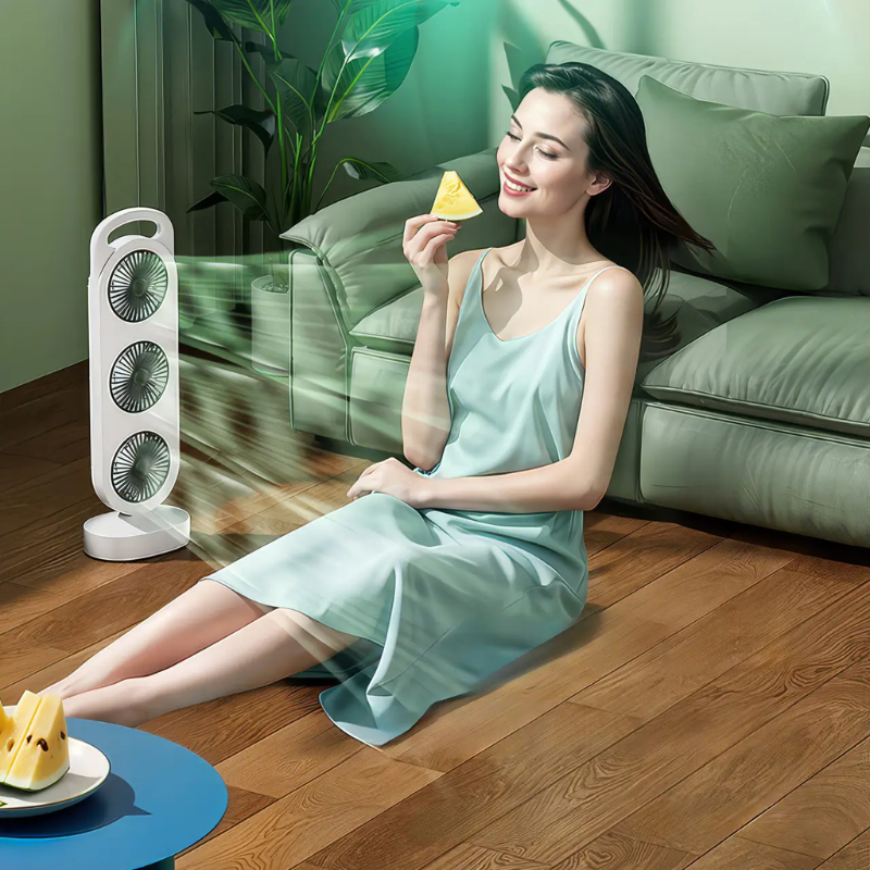 Вентилятор триголовний USB LY-856 (2618573229) - фото 10 Вентилятор триголовний USB LY-856 (2618573229) - фото 10