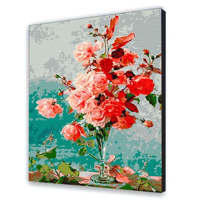 Картина по номерам ART CRAFT Розовые розы 40х50 см (13135-AC)