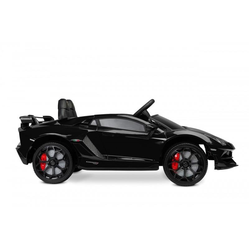 Електромобіль дитячий Caretero Lamborghini 2 мотора по 45 W з пультом ДК Black (306739) - фото 4