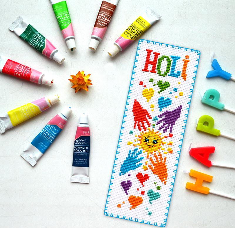 Набор для вышивки закладки Холи (906)