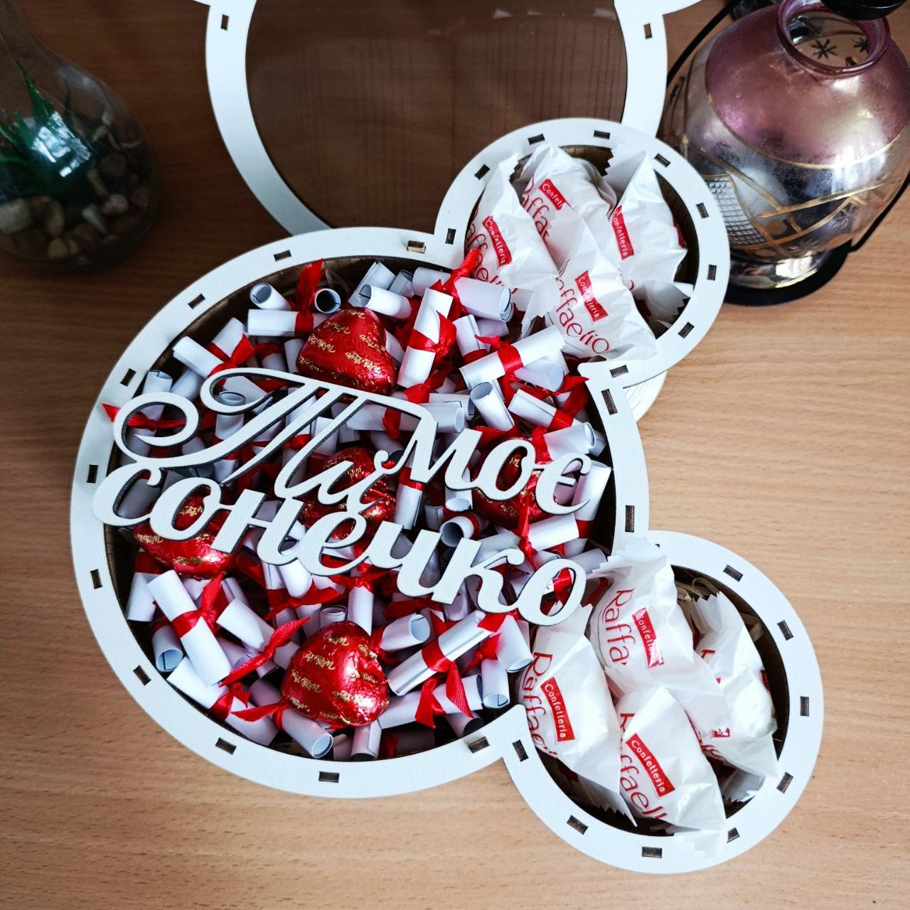 Подарунковий бокс з цукерками Raffaello та 101 причиною (ar301) - фото 2