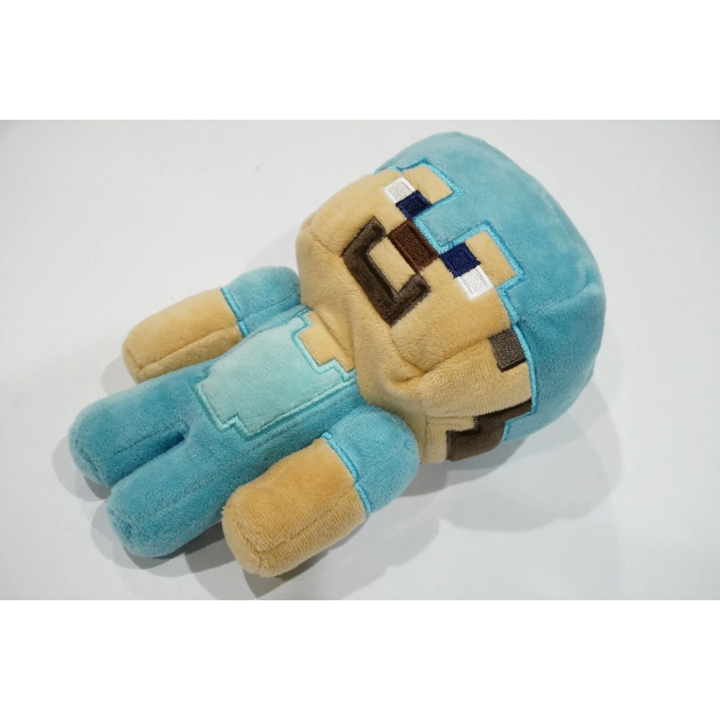 Мягкая игрушка плюшевая Стив в алмазной броне из игры Minecraft 20 см (2579221971) - фото 6 Мягкая игрушка плюшевая Стив в алмазной броне из игры Minecraft 20 см (2579221971) - фото 6