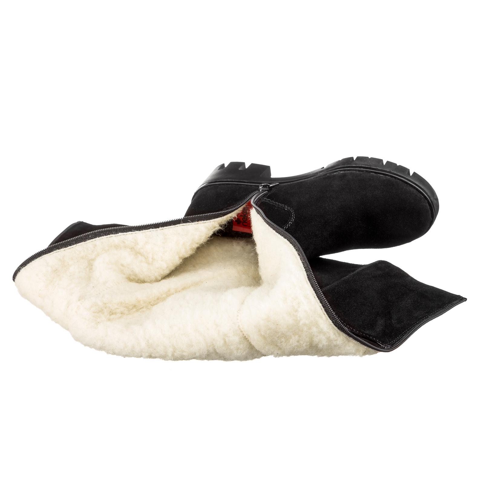 Ботфорти жіночі утеплені RIEKER р. 36 Чорний (91886845) - фото 5 Ботфорти жіночі утеплені RIEKER р. 36 Чорний (91886845) - фото 5