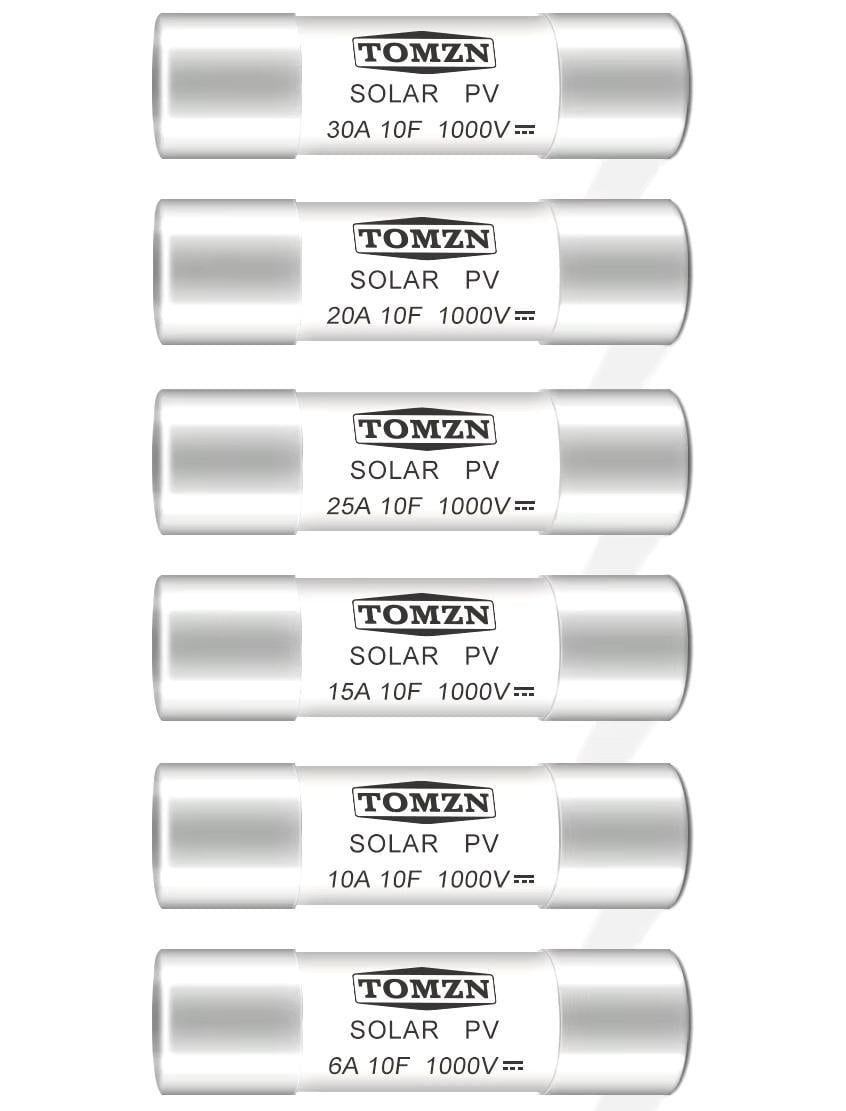 Запобіжник TOMZN 32A 1000V 10x38 мм PV gPV плавкий циліндричний для сонячних панелей Solar FUSE 1038 PV систем (97713926) - фото 8 Запобіжник TOMZN 32A 1000V 10x38 мм PV gPV плавкий циліндричний для сонячних панелей Solar FUSE 1038 PV систем (97713926) - фото 8