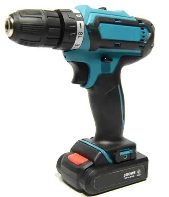 Шуруповерт аккумуляторный ART с насадками в кейсе 9499 сверла бита