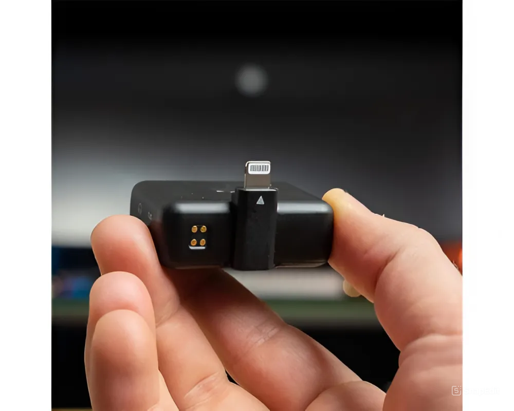 Перехідник для мікрофона DJI Mic 1 Lightning Чорний (CP.RN.00000333.01) - фото 5 Перехідник для мікрофона DJI Mic 1 Lightning Чорний (CP.RN.00000333.01) - фото 5