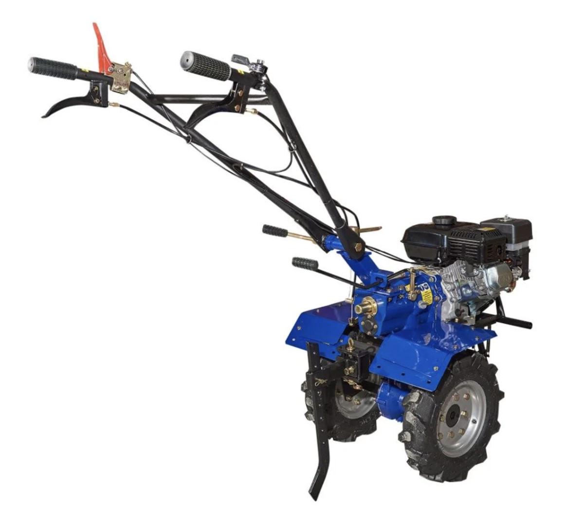 Мотоблок Powercraft МБ2070Б/М2 2595102238 7 л.с. бензиновый 207 см3 2 вперед/1 назад фреза 6-секционная колеса 4.00-8 - фото 2