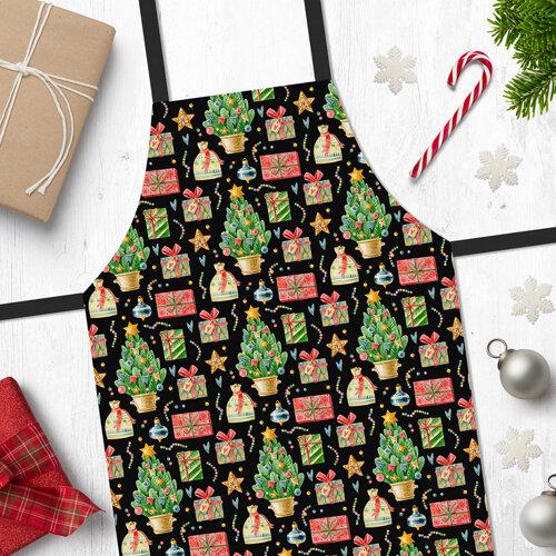 Фартук полноцветный Сolorful Новогодний 75х51 см (FRTC_22NG006) - фото 2 Фартук полноцветный Сolorful Новогодний 75х51 см (FRTC_22NG006) - фото 2