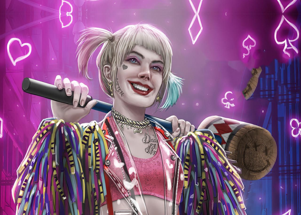 Картина GeekLand Хищные птицы Харли Квинн Birds of Prey