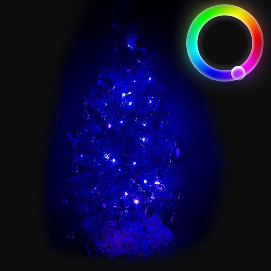 Гирлянда роса умная RGB 20 м от USB 200 LED управление смартфоном Bluetooth IP44 - фото 9 Гирлянда роса умная RGB 20 м от USB 200 LED управление смартфоном Bluetooth IP44 - фото 9