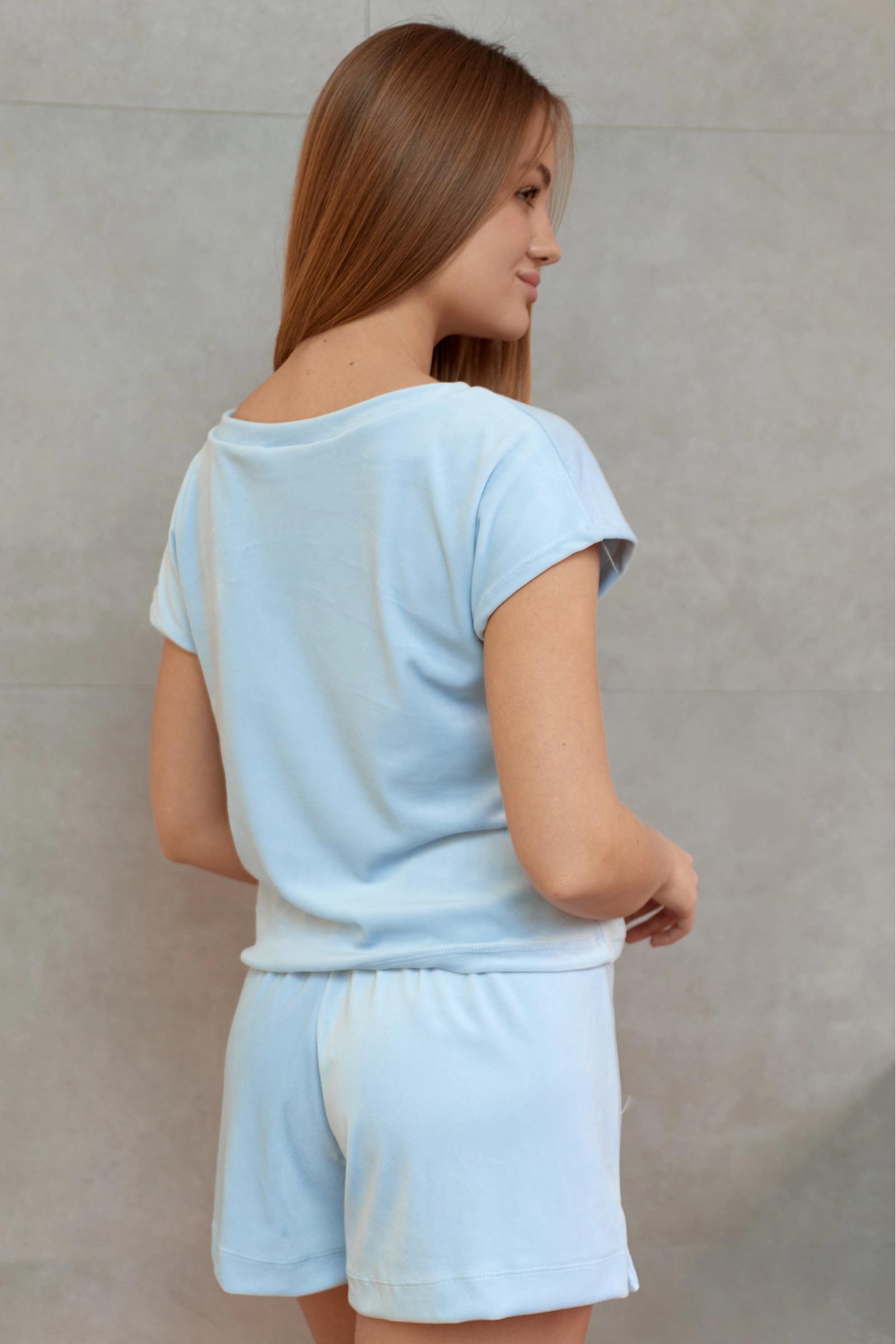 Пижама ARHome VIVIEN S Голубой (9285001983078) - фото 3 Пижама ARHome VIVIEN S Голубой (9285001983078) - фото 3