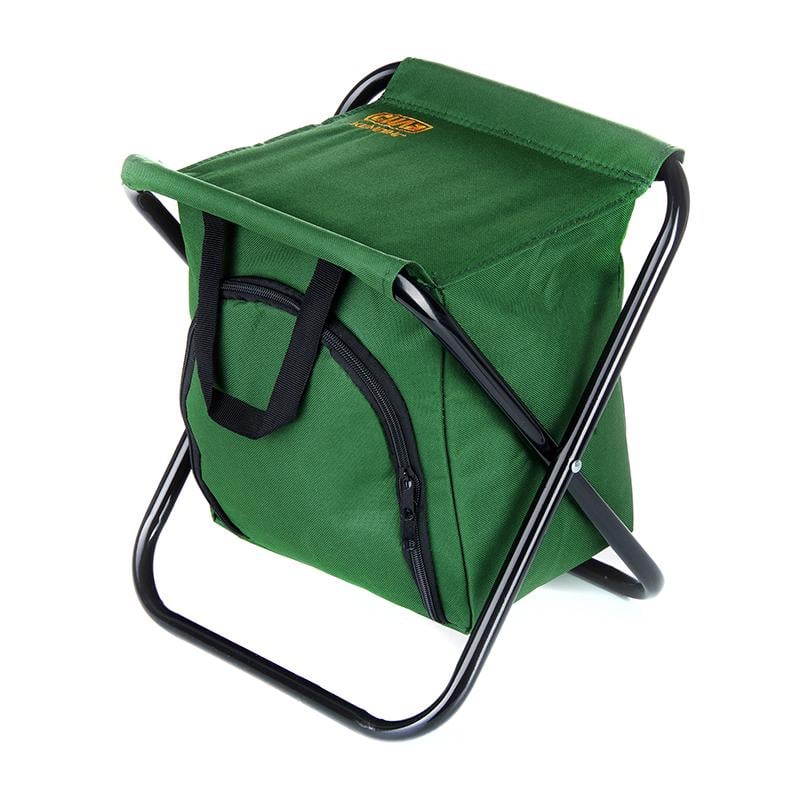 Табурет туристический раскладной Сила без спинки с термосумкой Ø16 мм 27х32х33 см (960767)