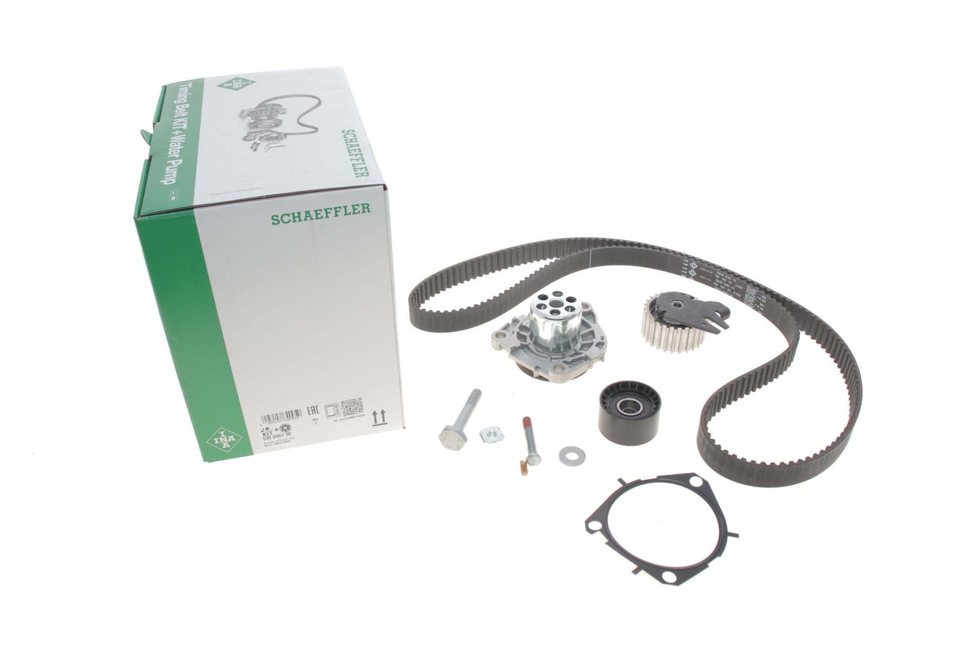 Комплект ГРМ и помпа INA Fiat Doblo 1.6D Multijet 10- (530 0561 30)
