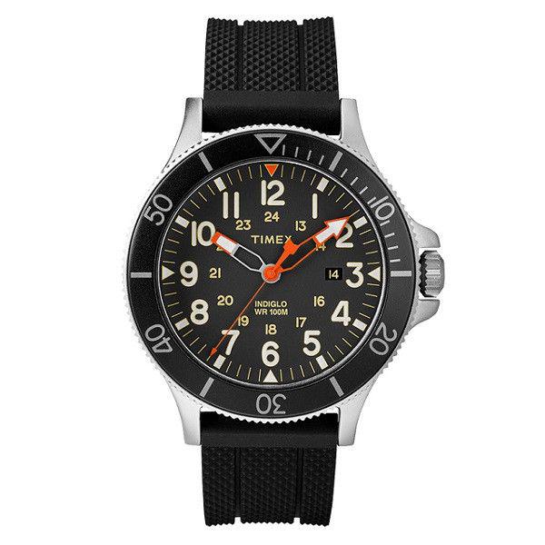 Наручные часы мужские Timex кварцевые Black (Tx017900 - wg)