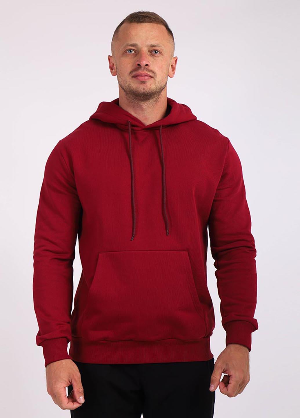 Худи мужские Power 101748 трикотаж XS Бордовый