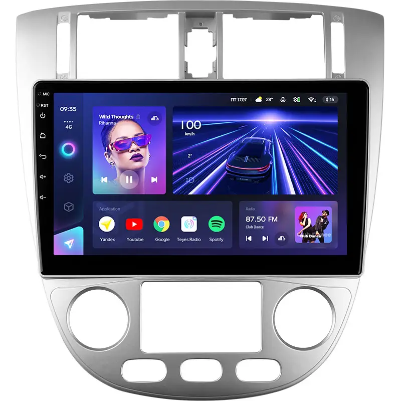 Автомагнитола штатная Teyes CC3 360° для Chevrolet Lacetti 2004-2013/Buick Excelle 2004-2013 Android (1658264277)