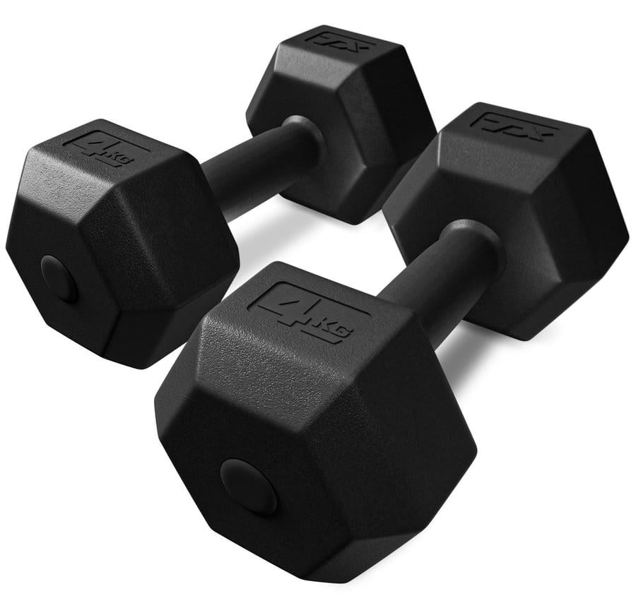 Гантели для фитнеса композитные TREX Sport TX-004CD 2x4 кг (5319)