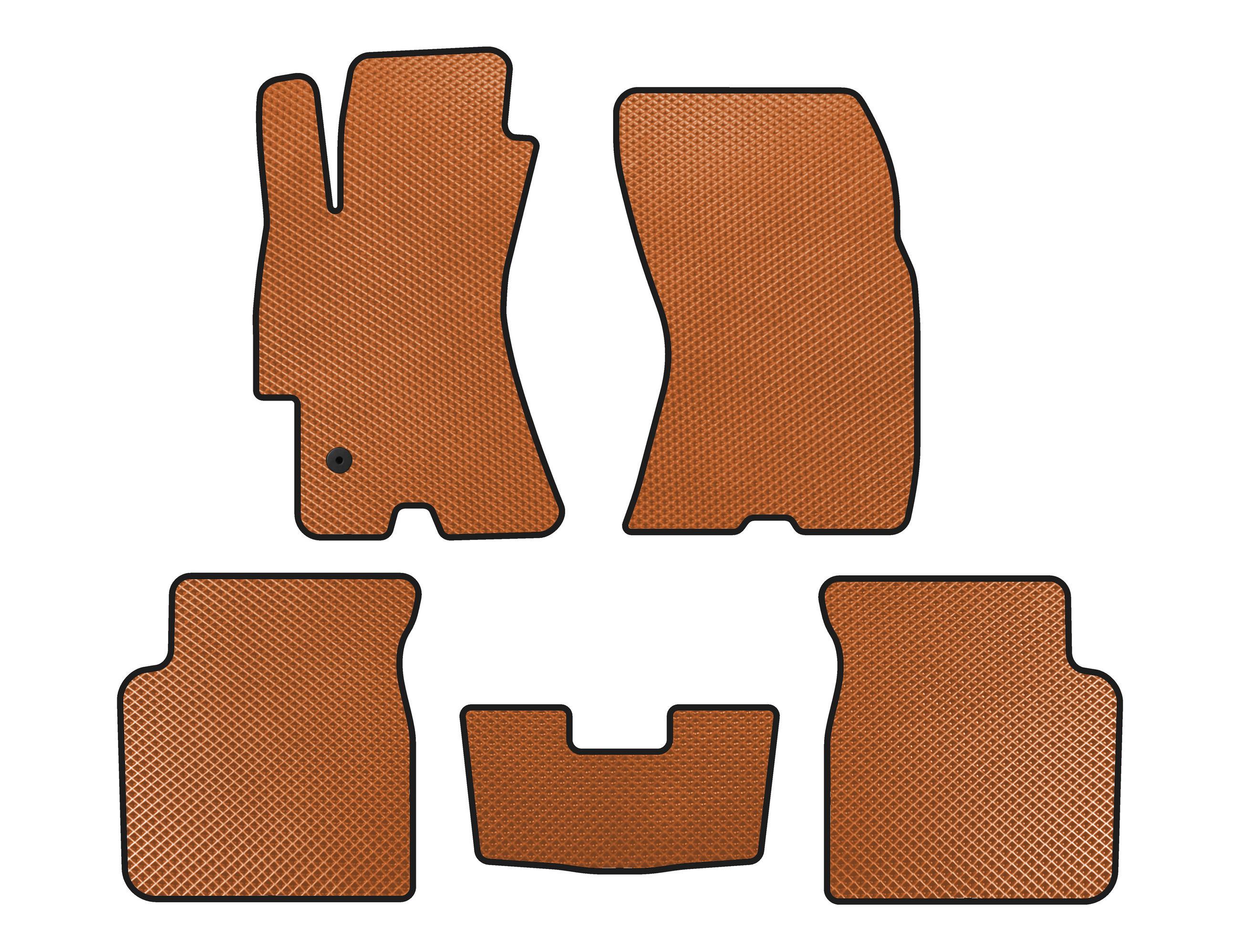 Коврики EVA Digital Designs для Subaru Outback 2005-2009 гг. Оранжевый (144958)