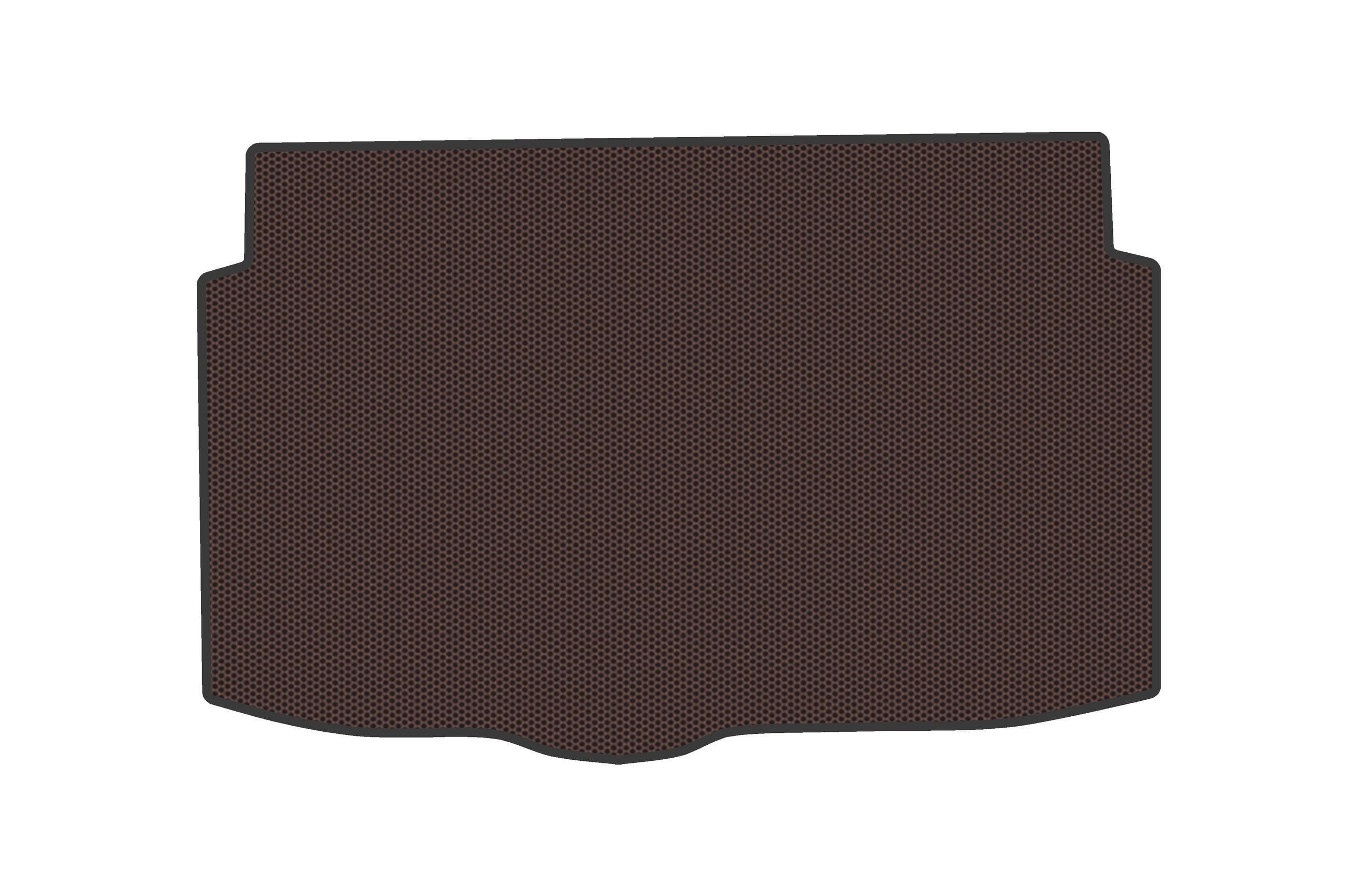 Коврик в багажник резиновый Digital Designs Digital Designs V2 для Hyundai I-20 2020 г. Коричневый (186686)