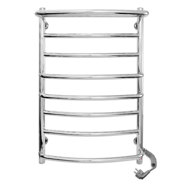 Полотенцесушитель Laris Евромикс П8 500х800 мм с полкой подключение справа сенсор (73207693)